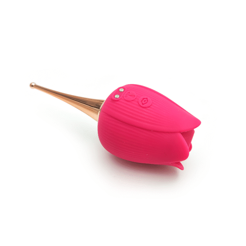 Succionador en forma de rosa con tallo