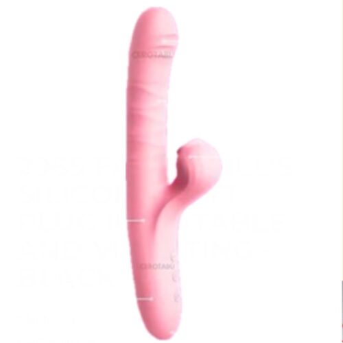 Vibrador rabbit con succionador