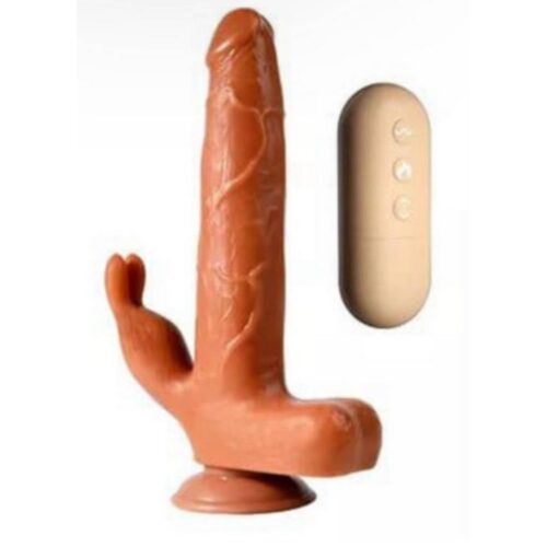 Dildo vibrador Natur con control