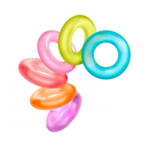 Juego de 6 anillos reutilizables