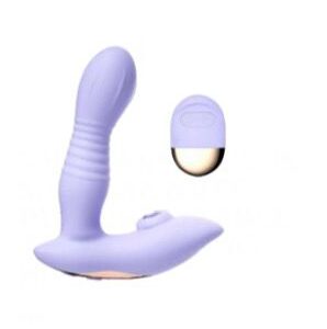 Vibrador panty con succionador y control