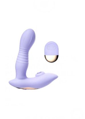 Vibrador panty con succionador y control