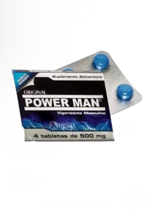 Pastillas Power man