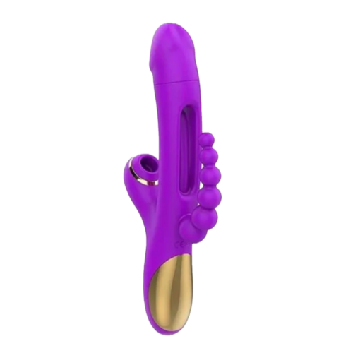 Vibrador de triple estimulación